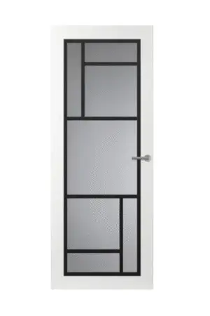 Svedex FR509 zwart wit – Deuren Outlet